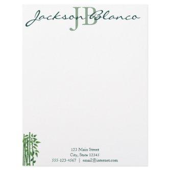 Woodland Skunk Letterhead