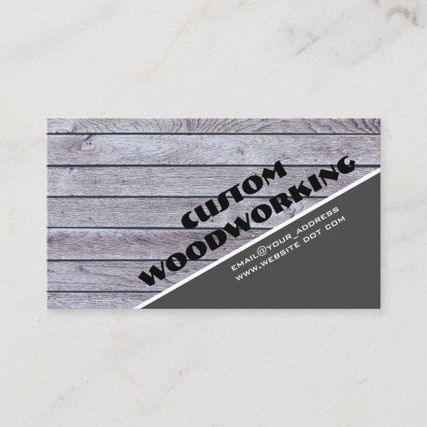 Woodworker Trade Vintage Weathered Gray Wood Slats