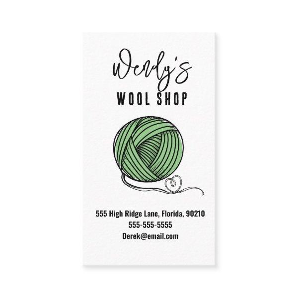 wool shop workshop