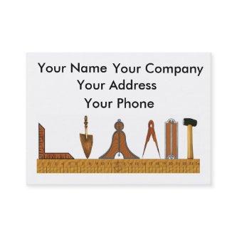 Working Tools of the Freemason Card