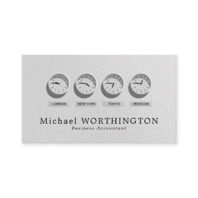 World Clocks, Business & Finance