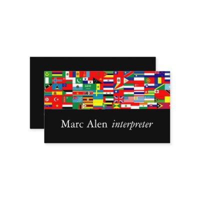 World Flags Interpreter Translator