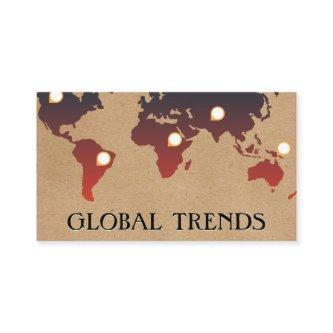 World Map | Location Markers