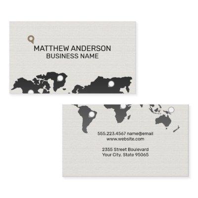 World Map | Location Markers