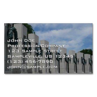 World War II Memorial Wreaths I  Magnet