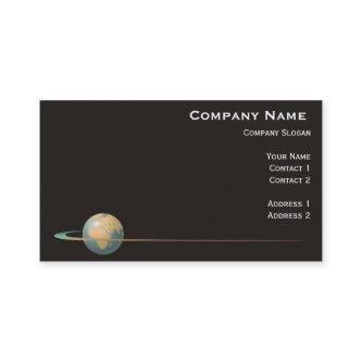 World Wide Globe Swish Accent
