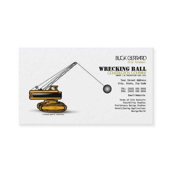 Wrecking Ball Construction