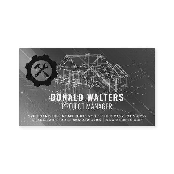 Wrench Hammer Logo | Builder Blueprints