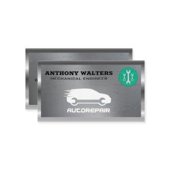 Wrenches | Metallic | Auto Repair Logo