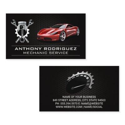Wrenches Piston | Mechanic Serviceman | Sports Car
