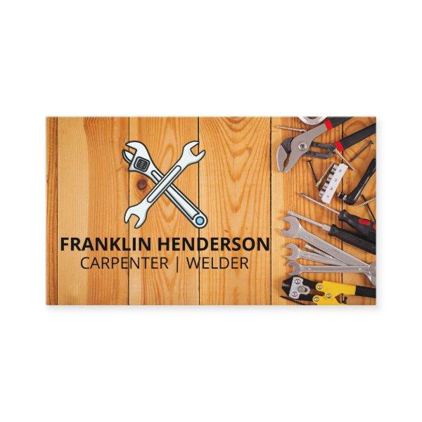 Wrenches | Tools on Wood Table