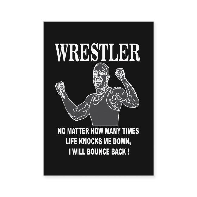 Wrestler Inspirational Wrestling Coach