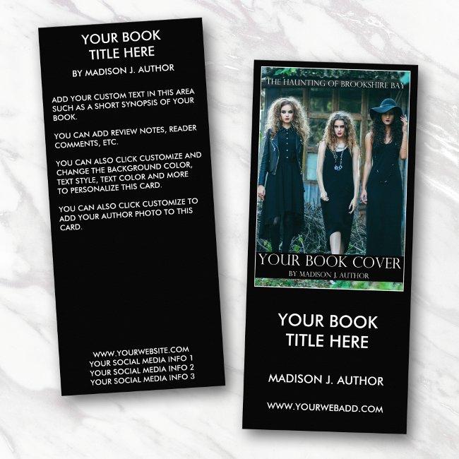 Writer Author Book Cover Large Bookmark or Rack Card