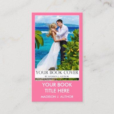 Writer Author Book Cover Pink or Pick Color