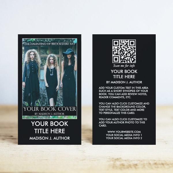 Writer Author Book Cover Promotion QR