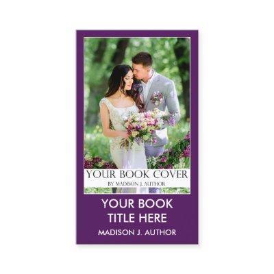 Writer Author Book Cover Purple or Pick Color