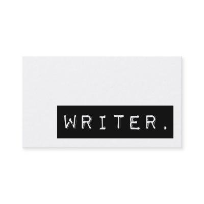 writer.