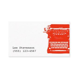 Writer Typewriter