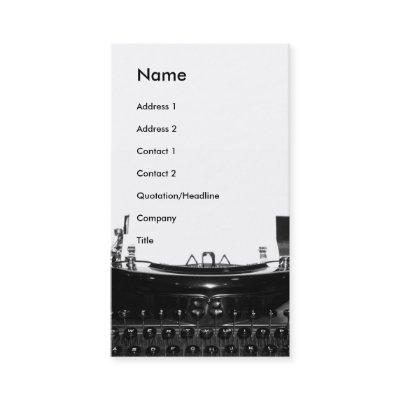 Writer Typewriter