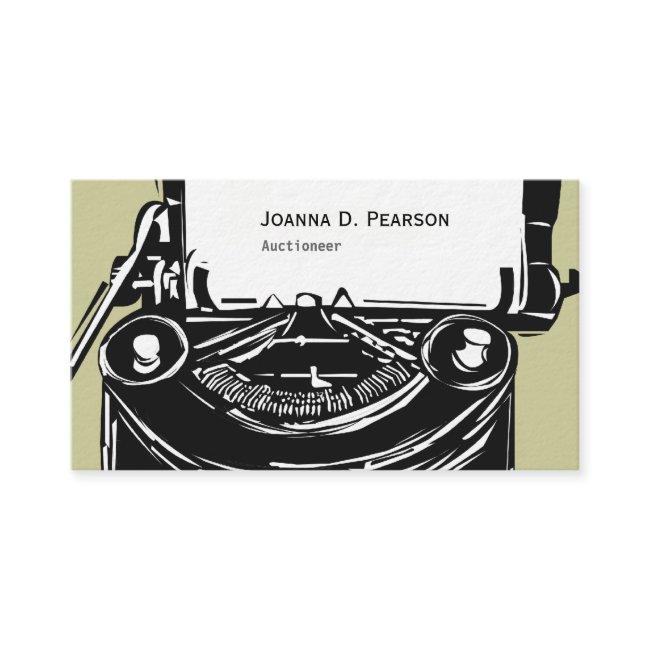 Writing History Writer Old Black Typewriter