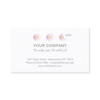 ♥ y.Bee Little Pink Flowers Pocket Calendar 2023.