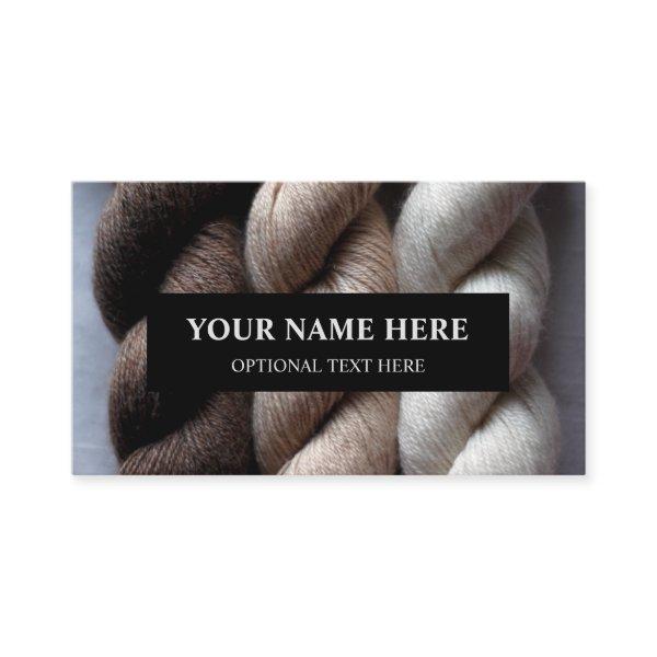 Yarn Knitting Brown Beige Cream Alpaca Yarn