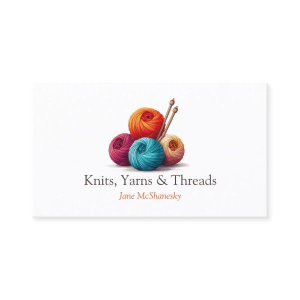 Yarn, Knitting, Crochet Craft Business