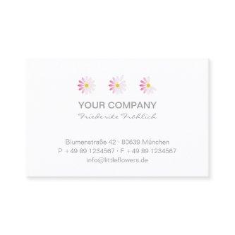♥ yBee *Little Flowers* Pink Daisies . modern .