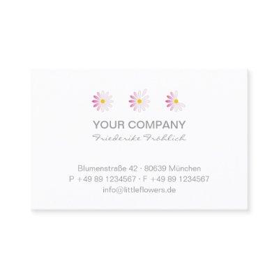 ♥ yBee *Little Flowers* Pink Daisies . modern .