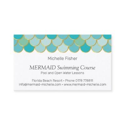 ♥ yBee *MERMAID Swimming Course* Fish Scales .