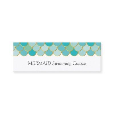 ♥ yBee *MERMAID Swimming Course* Fish Scales . Mini