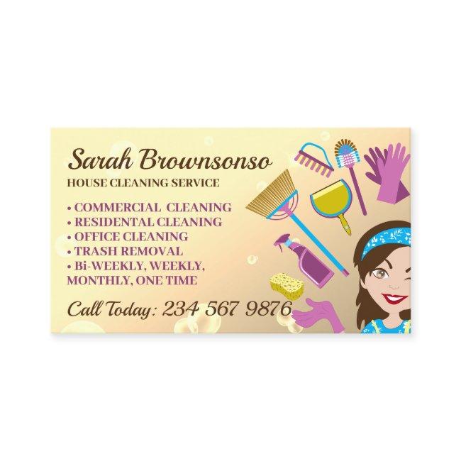 Yellow Bubble Janitorial House Cleaning Service