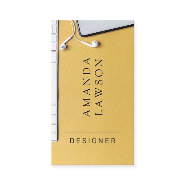 Yellow Designer Work Space