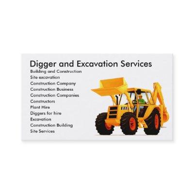 Yellow Digger Custom Construction
