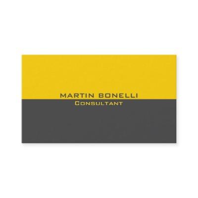Yellow Grey Special Unique Plain Clean
