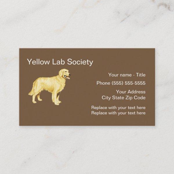 Yellow Lab Dog Breed