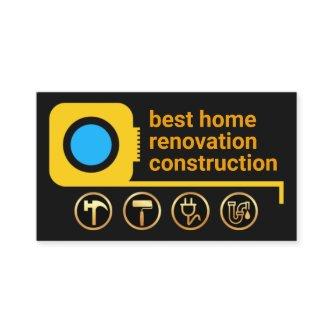 Yellow Measuring Tape Gold Handyman Tools