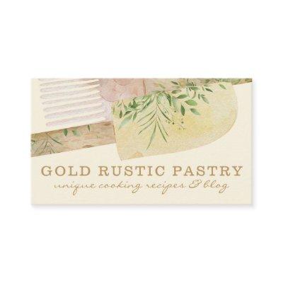 Yellow Pastry Chef Cake spatula bakery