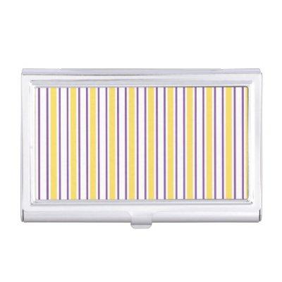 Yellow, purple and white candy stripes  case