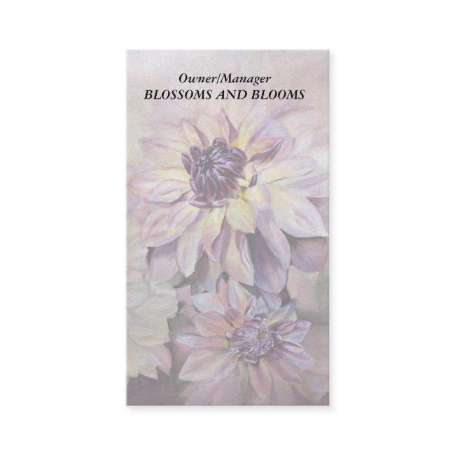 YELLOW & PURPLE DAHLIA CUSTOMIZABLE