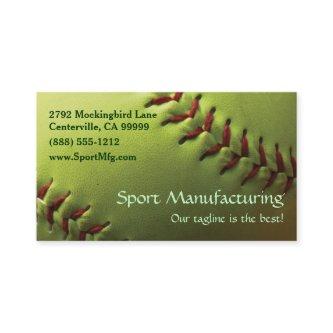 Yellow Softball