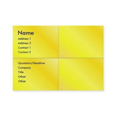 Yellow Square Tiles Profile Card