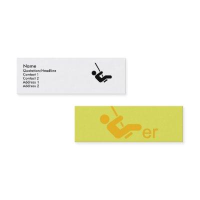 Yellow Swinger Calling Card
