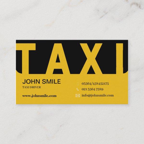 Yellow Taxi Standart