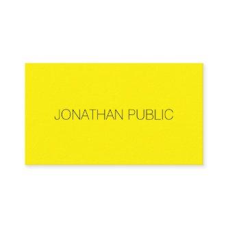 Yellow Template Professional Modern Elegant Trendy