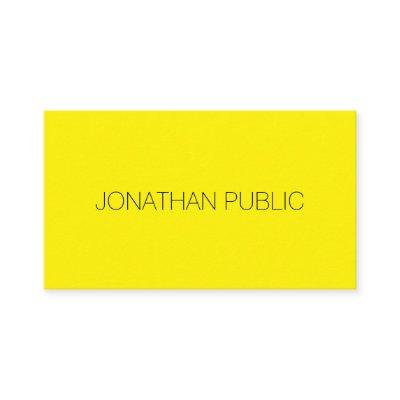 Yellow Template Professional Modern Elegant Trendy