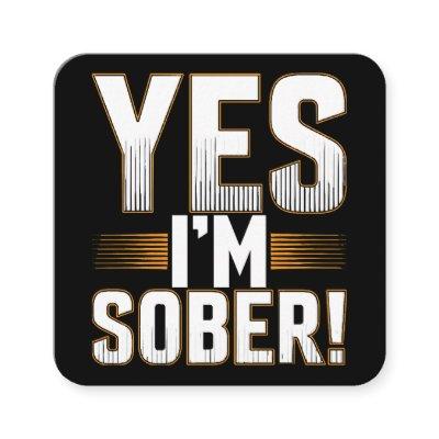 Yes, I’m sober white lies party creative  Square