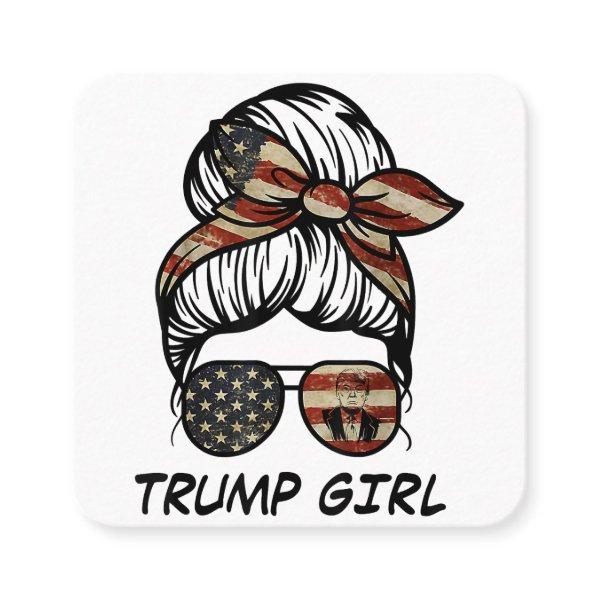 Yes I'm A Trump Girl Get Over It - Trump 2024 Elec Square