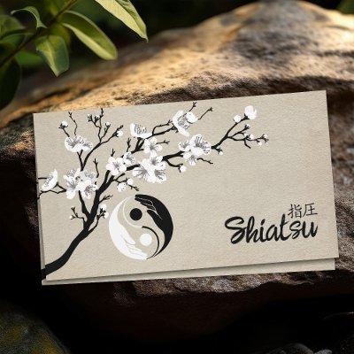 Yin Yang Hands Sakura Tree Branch