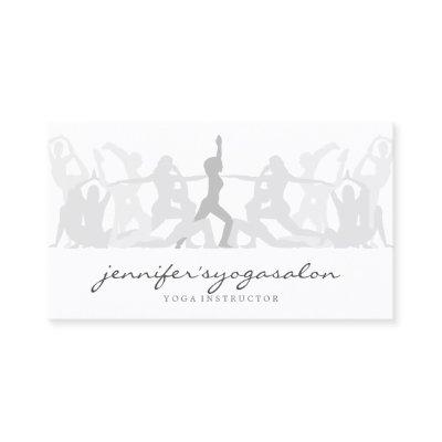 Yoga Instructor Gym Practise Poses Asana